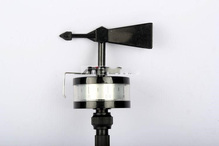 Anemómetro de viento, instrumento de enseñanza, anemómetro de copa de viento, paleta de 30 m/s, sensor de velocidad del viento y sensor de dirección del viento