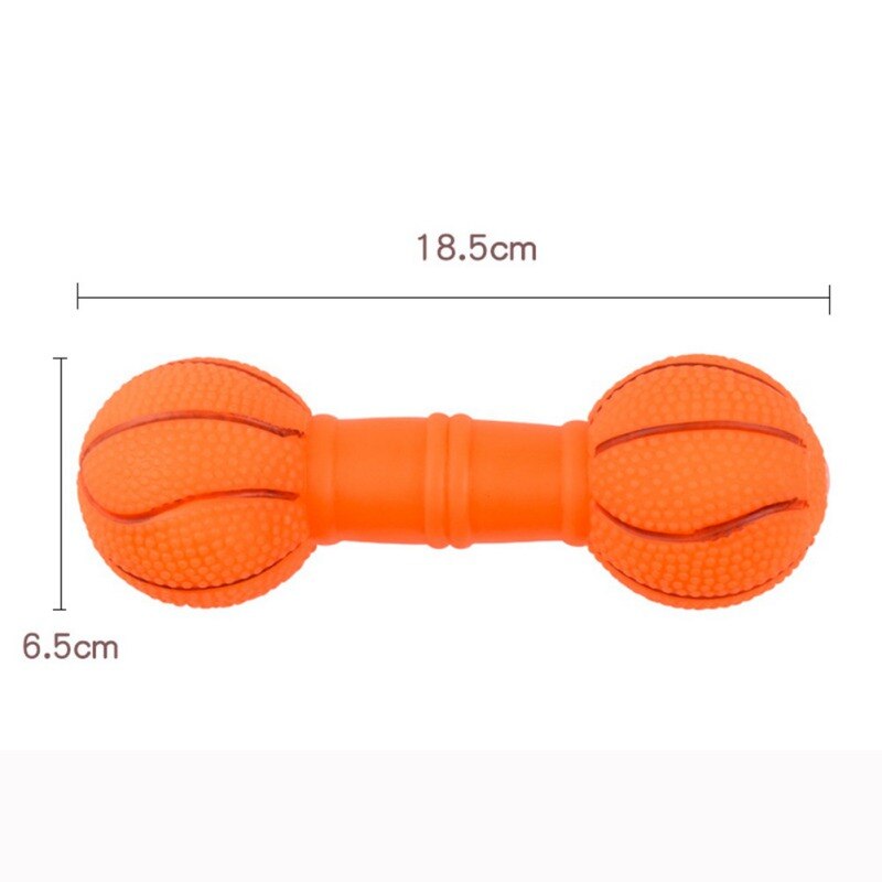 Juguete para perros pequeños con forma de mancuerna, goma para masticar para perros, limpieza de dientes, Chewers, pelota Molar: d