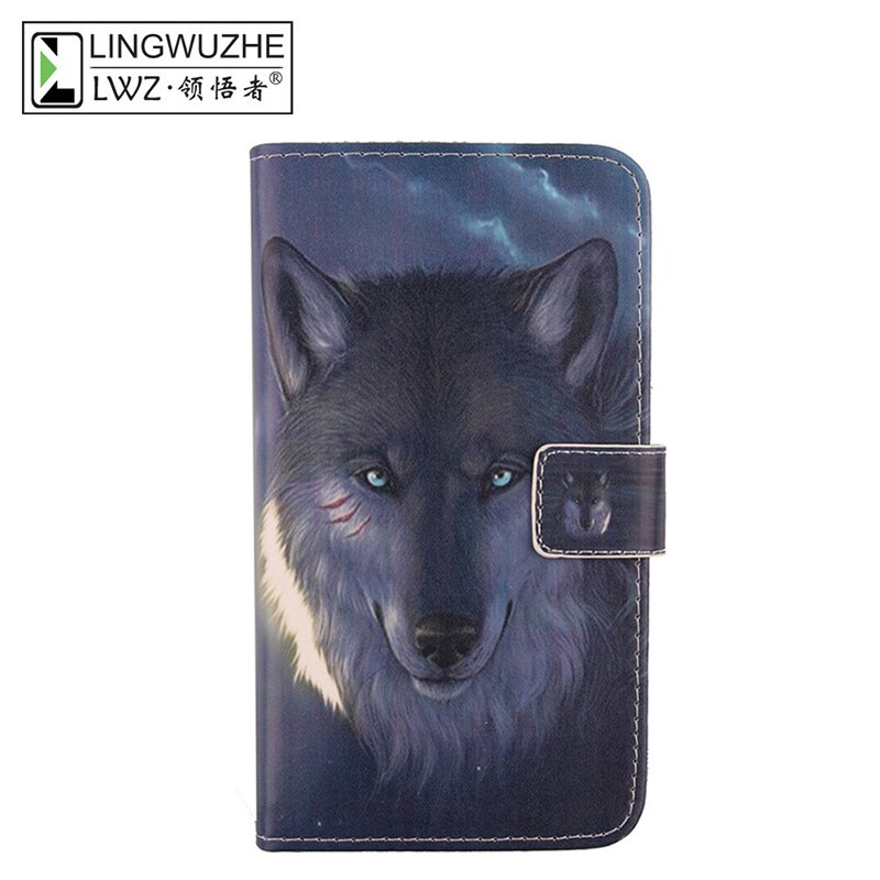 Flip Case Voor Oneplus 10 Pro Luxe Lederen Portemonnee Telefoon Geval Voor Oneplus 9RT 5G 6.62 "Holster: OnePlus 9RT 5G / Wolf