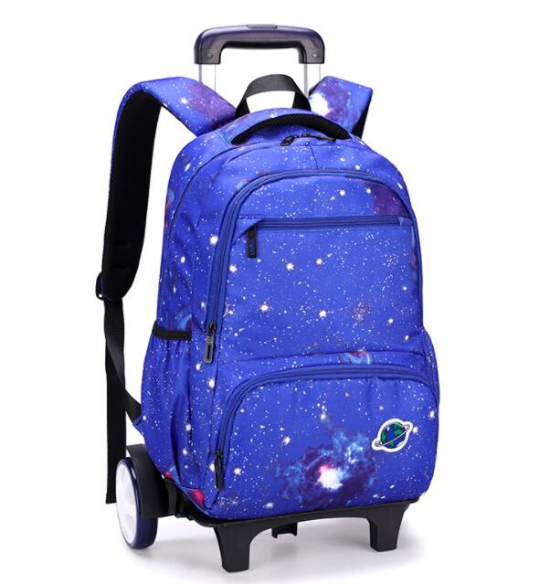 school bag with wheels kids wheeled backpack for boys Children School trolley bags travel luggage School Rolling backpack Bags