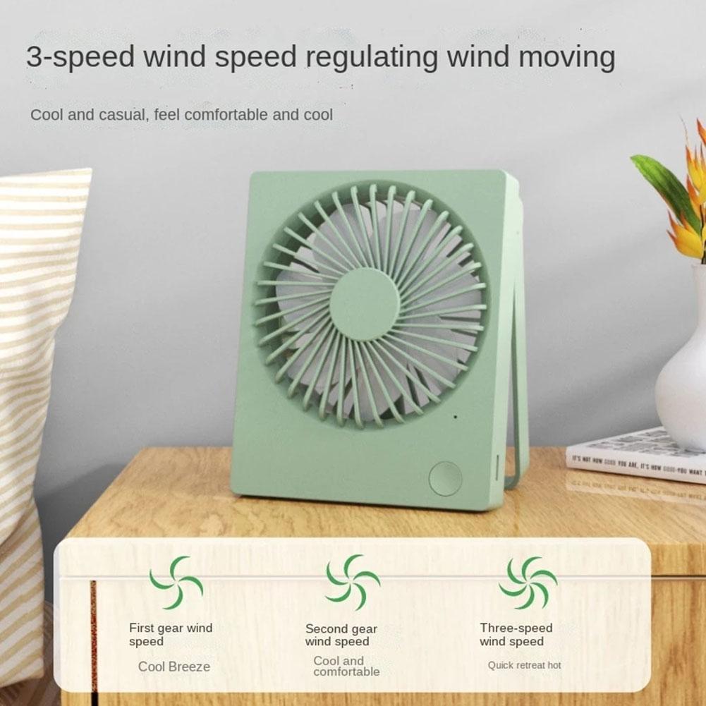 Portable Table Fan Cooling USB Desktop Fan Mini Air Cooler Rotation Adjustable Angle For Office Household USB Fan