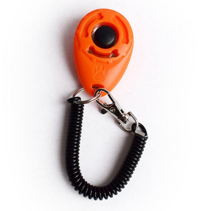 Silbato de plástico para entrenamiento de perros, silbato portátil para entrenamiento canino, suministros para mascotas, 2 uds.: 2pcs orange