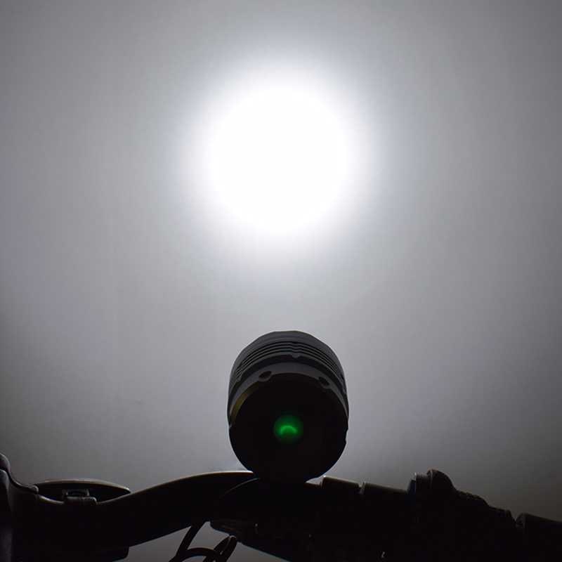 Wasafire 7000lm 5*  xml  t6 led sykkel lys sykkel hodelykt sykling frontlys mtb frontlys  + 18650 batteripakke  + 8.4v lader