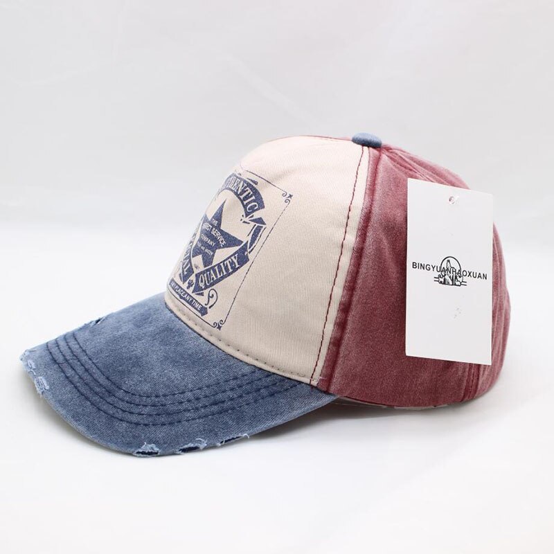 BINGYUANHAOXUAN, cierre de gorra al por mayor, Gorras de béisbol, gorra ajustable, gorros de Hip Hop para hombres, Gorras de primavera, papá, sombrero, Casquette: Navy