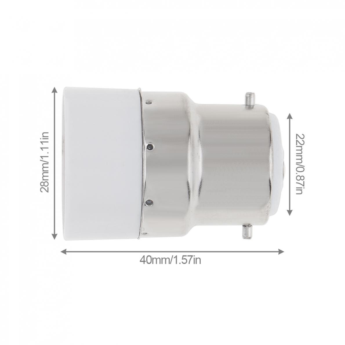 Led Lamp Sockets 5 Stks/partij B22 Om E14 Led Lamp Base Adapter Universele Licht Converter Lamp Socket Houder Lamp Base adapters