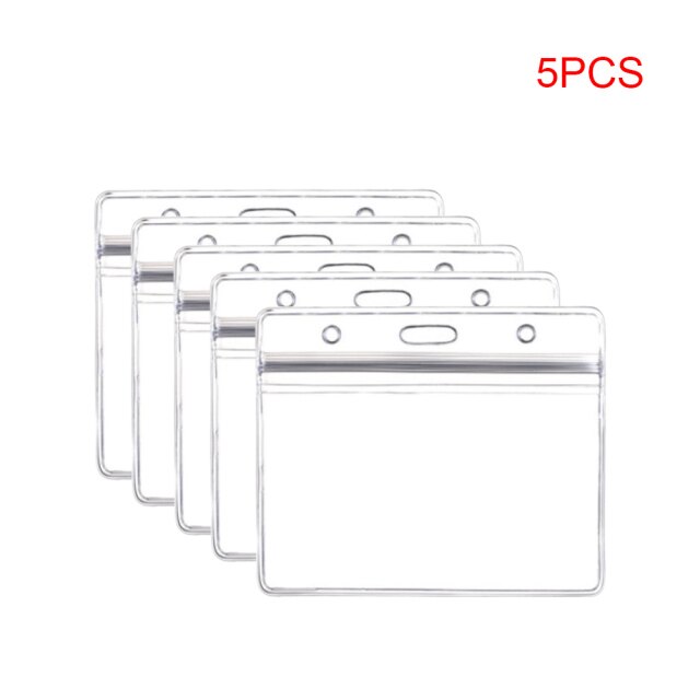 PVC Vaccine Record Card Holder 4x3 inch Waterproof Vaccine Card ID Card Protective Cover Badge Holder Dustproof Mariagechampêtre: 5pc