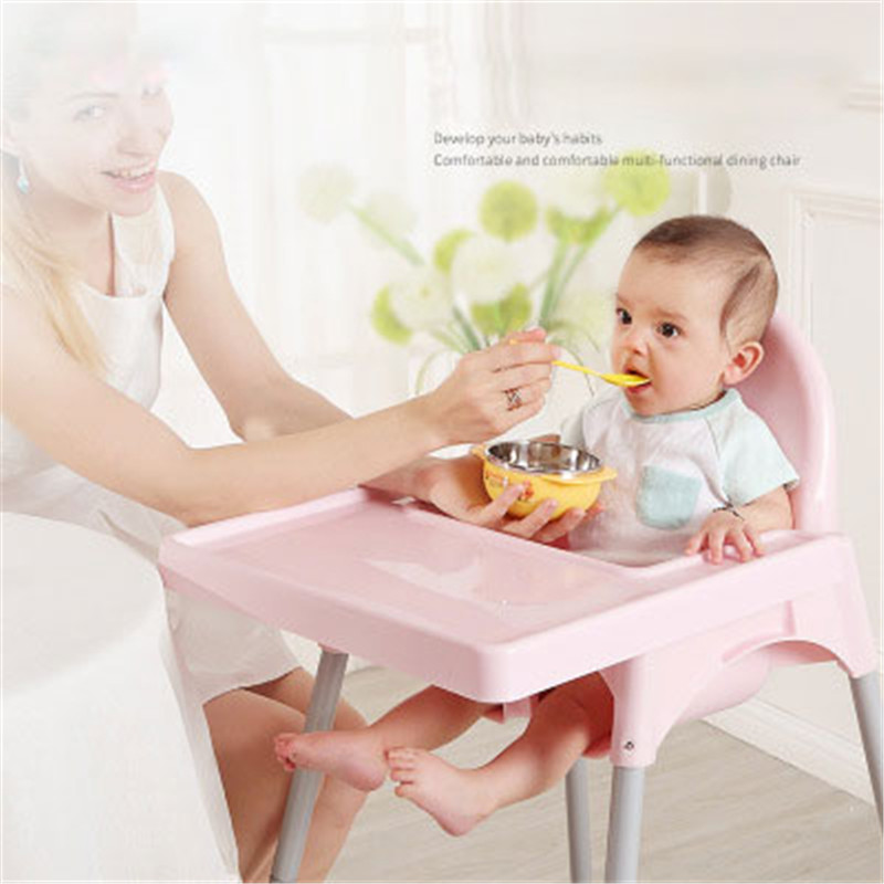 Draagbare Baby Diner Tafel Afneembare Voeden Stoelen Verstelbare Klapstoelen Folding Baby Kids Highchairs Seat
