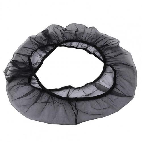 Kooi Cover Machine Wasbare Zware Top Netto Garen Ronde Vierkante Kooien Universele Vogelkooi Cover Voor Thuis: Black / L