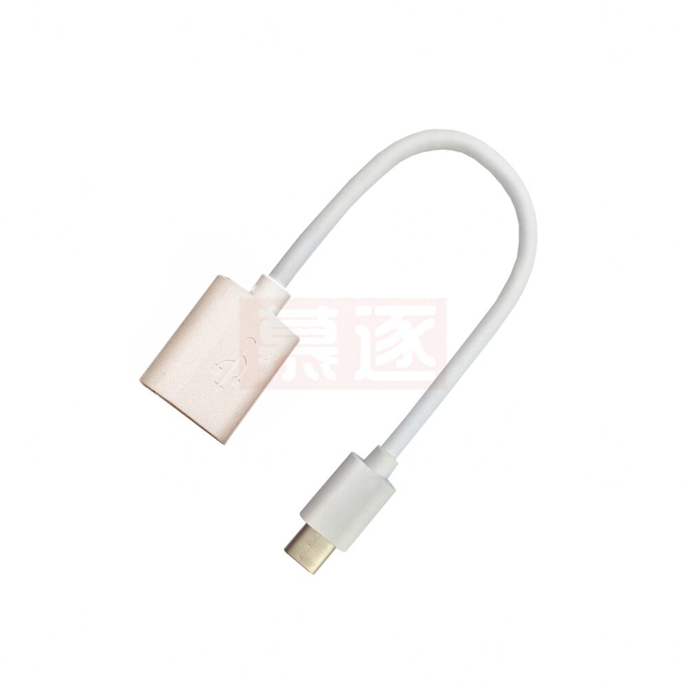 Type-c otg adapterkabel usb 3.1 type c han til usb 3.0 hun otg dataledning adapter universal type-c interface telefon