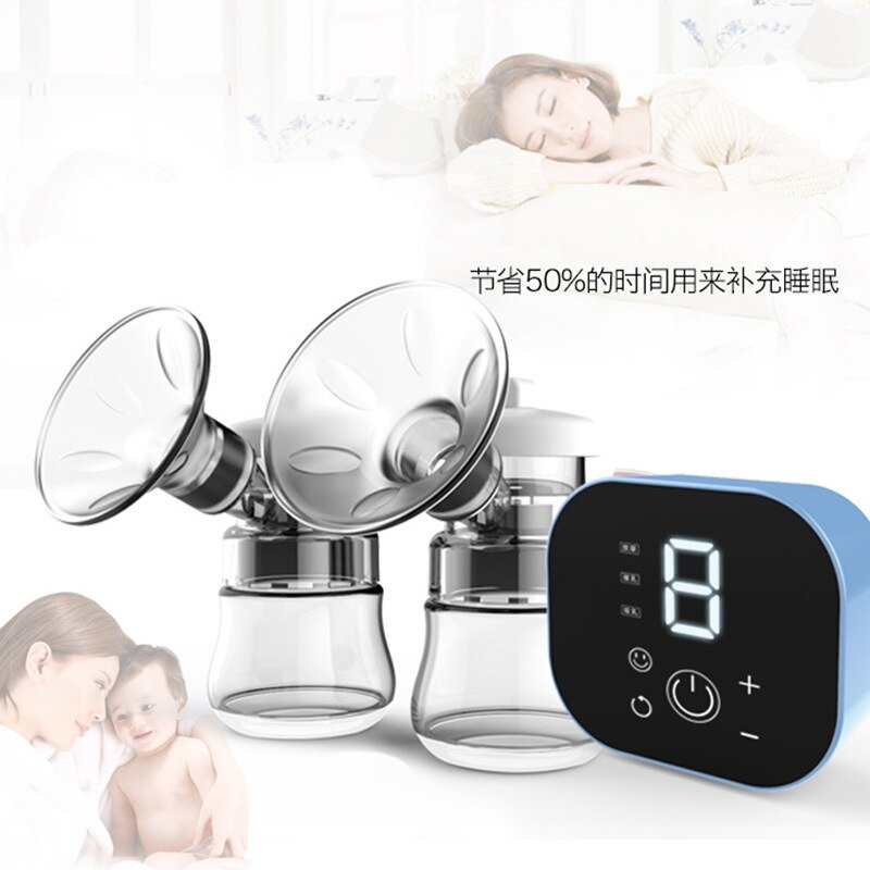 Buitenlandse Handel Supply Silicagel Prolactine Bilaterale Elektrische Borstkolf Borstkolf Zwangere Vrouwen Postpartum Levert Borst M