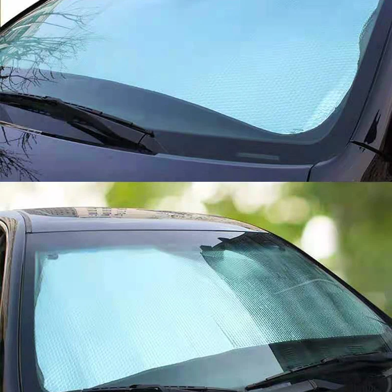 Auto Zonneschermen Cover Anti-Uv Bescherming Autoruit Zonneschermen Opvouwbare Outdoor Voorruit Zonnescherm Auto Exterieur Accessoires