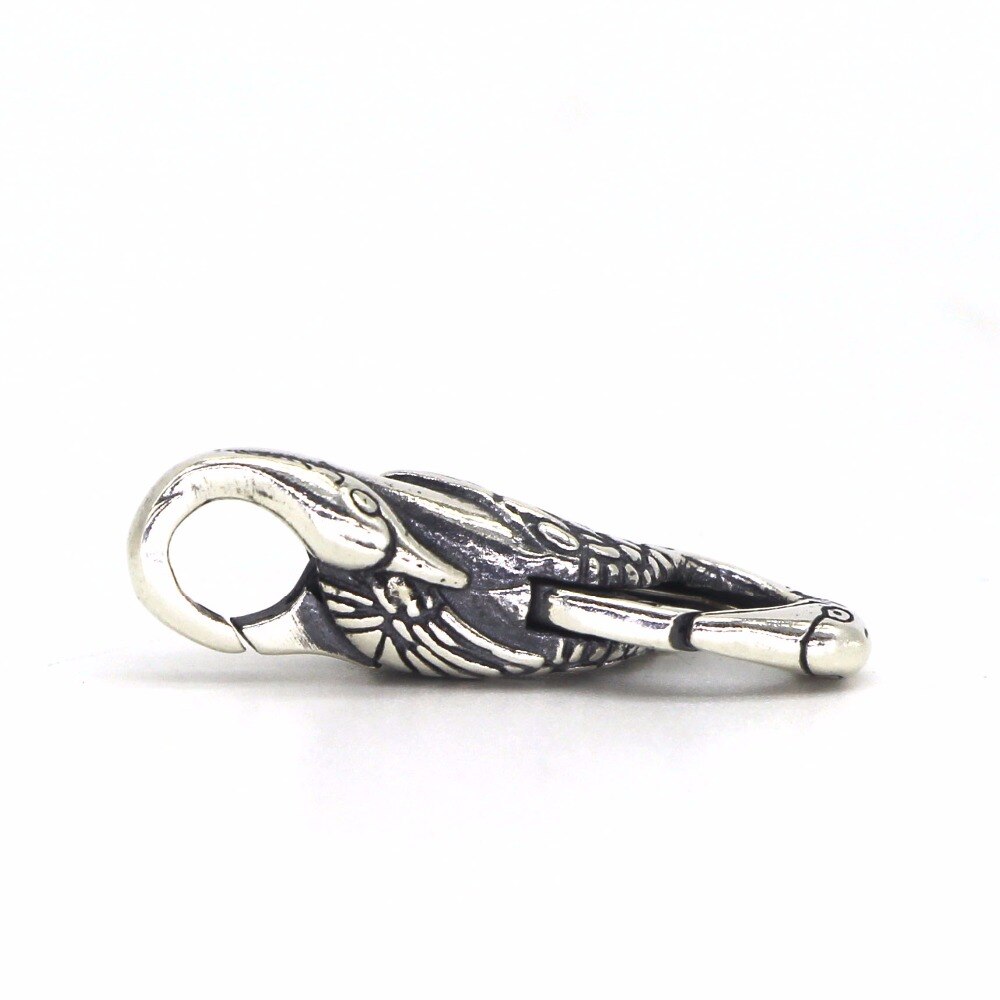 Mistel Echtem 925 Sterling Silber Himmel Kran Schloss Hummer Verschluss Fit Europäischen Troll Armband Schmuck
