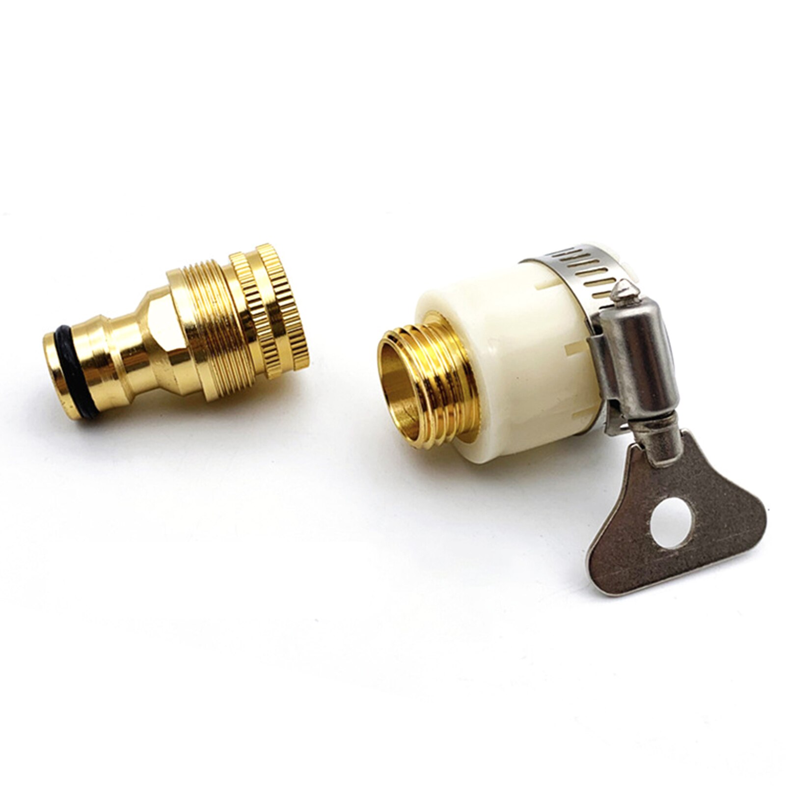 3-in-1 Universal Faucet Connector Kitchen Hose Adapter Faucet Connectors Tube Fitting For Connecting 15mm To 23mm Faucet Outlets