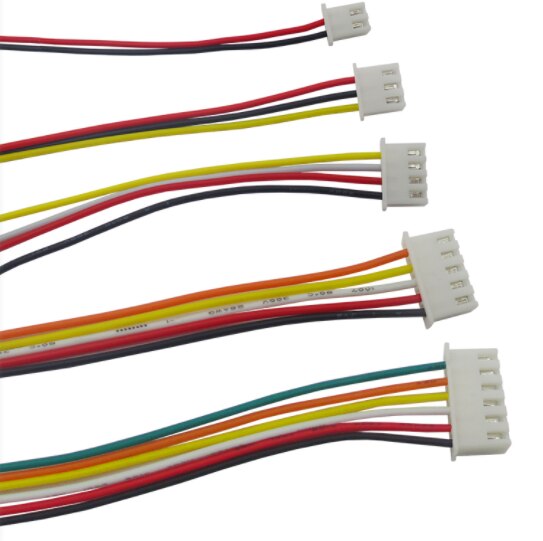 10Sets JST XH2.54 XH 2.54mm Wire Cable Connector 2/3/4/5/6/7/8/9/10 Pin Pitch Male Female Plug Socket 300MM Wire 26AWG