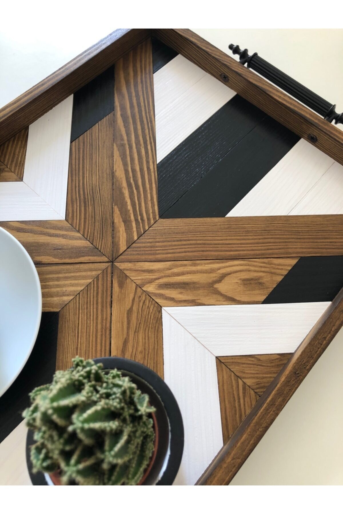 Natural From Pine Wood Handmade Tea Tray Drainage Water Storage Tea Board Table Cup Decor Home Decoration Crafts Item