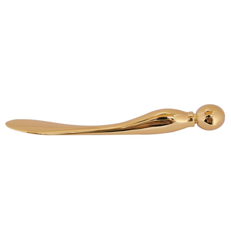 Golden Eye Massage Stick Tool Zinklegering Stok Anti-Wallen Verlichten Vermoeidheid Massager Oogcrème Lepel-S