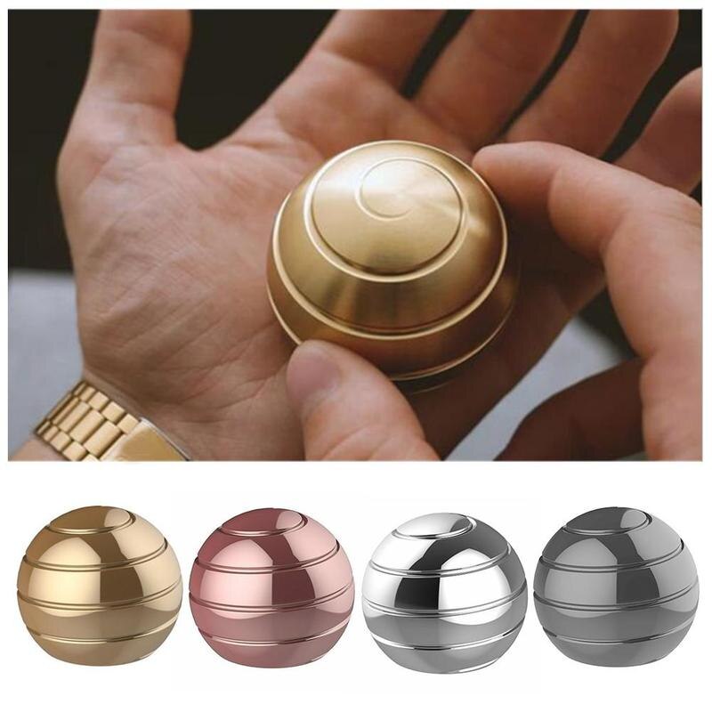 Mini roterande gyro dekompression bordsleksak roterande leksak gyro roterande hypnotisk lättnad stress leksak finger gyroskop flytande flik  i8 k 4