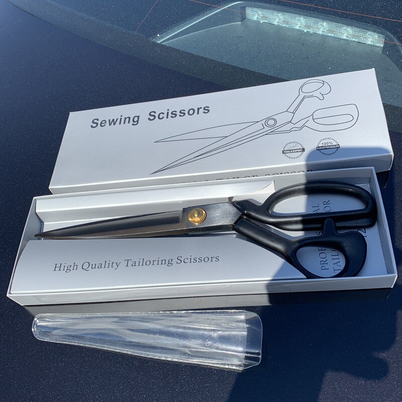 9/10/11/12 Inch Sewing Scissors Clothing Scissors Tailor Scissors Sharp Blade Sewing Scissors Fabric DIY Embroideries Scissor