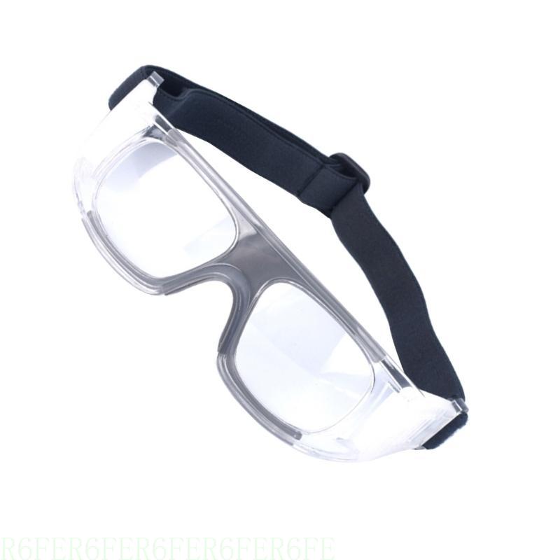 R6FE Adjustable Headband Goggles Lightweight Sports Eyewear Impact Resistant Goggles for Cycling, Soccer, Basketball