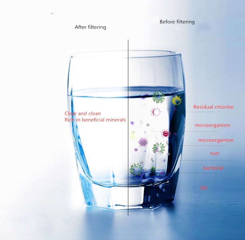 Faucet Water Purifier Filter Element Ceramic Filter Element Activated Carbon Filter Element Water Purifier Universal