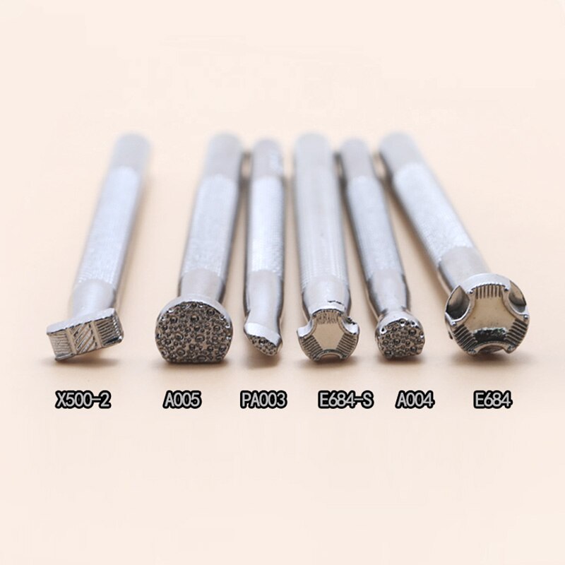 Leather Different Shape Stamp Punch Set Saddle Making Tools for Leather Craft Working Moon Flower Butteryfly Shape Stamping Kit