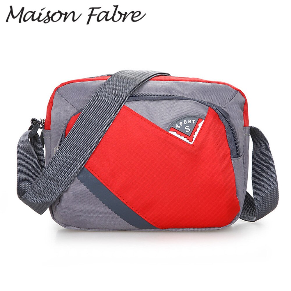 Maison Fabre Bag women lady Sport Shoulder bag zipper Waterproof handbag outdoor Large Capacity bag Ladies handbag: RD