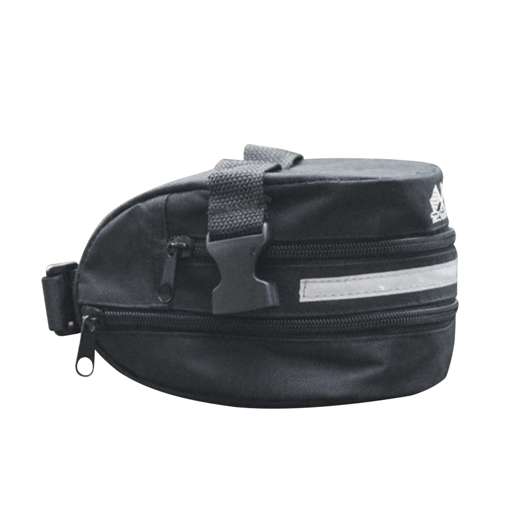 Sacoche De Selle WEST BIKING – Petit Sac De Rangement Sous-selle Pour Vélo De Route Ou VTT – Noir
