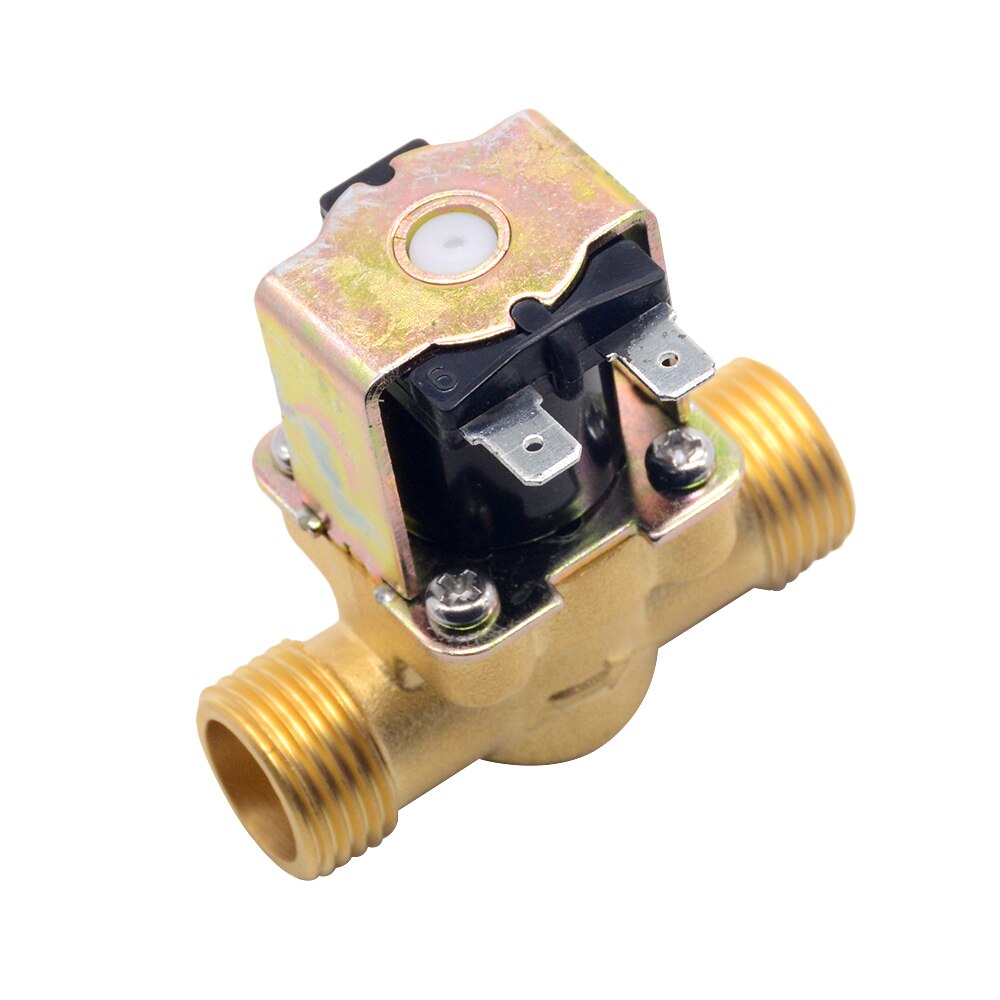 Elektrisches Magnetventil 1/2 Zoll, Normal Geschlossen - Für Wasser, 12V/24V/220V, Vielseitig Einsetzbar