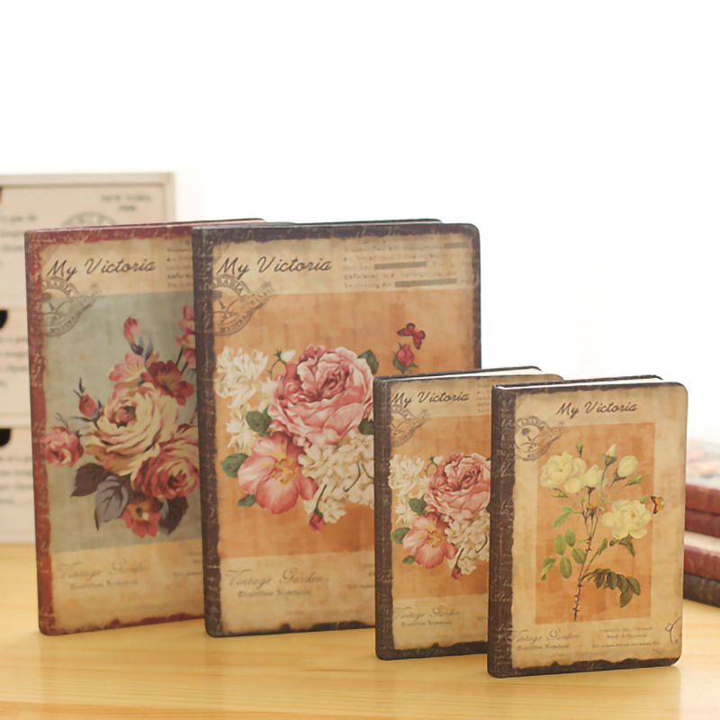 Rosas ilustraciones cuaderno Bloc de notas diario dibujo rosas lindas cuaderno de papel oficina material escolar