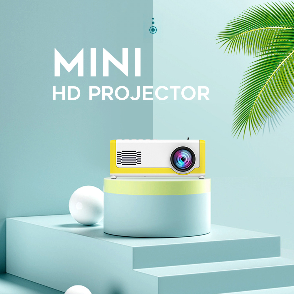 M1 Mini Projector Ondersteuning 1080P Display Av Usb Sd Card Usb Draagbare Pocket Beamer Projector Voor Entertainment Persoonlijke gebruik