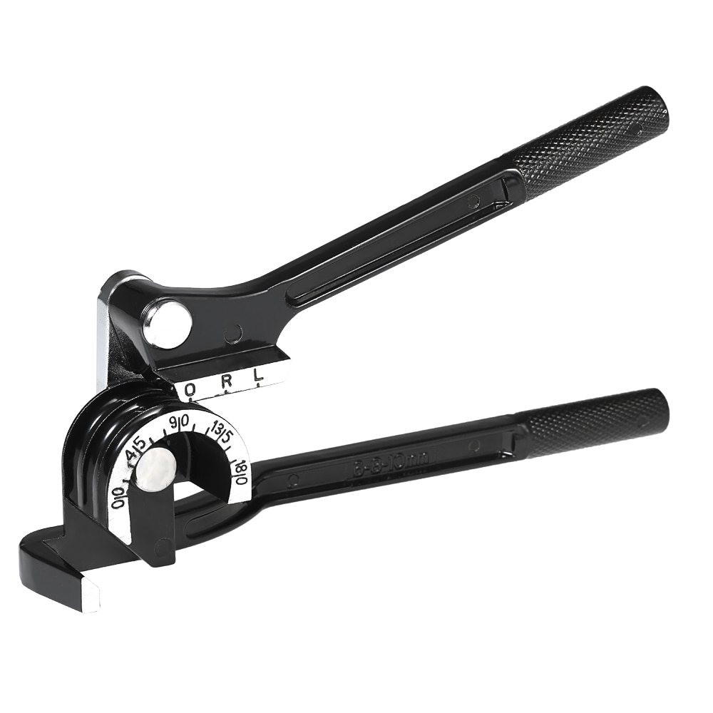3-in-1 180 Degree Heavy Duty Tubing Bender Bends Tube Bender 1/4 5/16 and 3/8 Aluminum Alloy Tubing Bender Brake Fuel Line