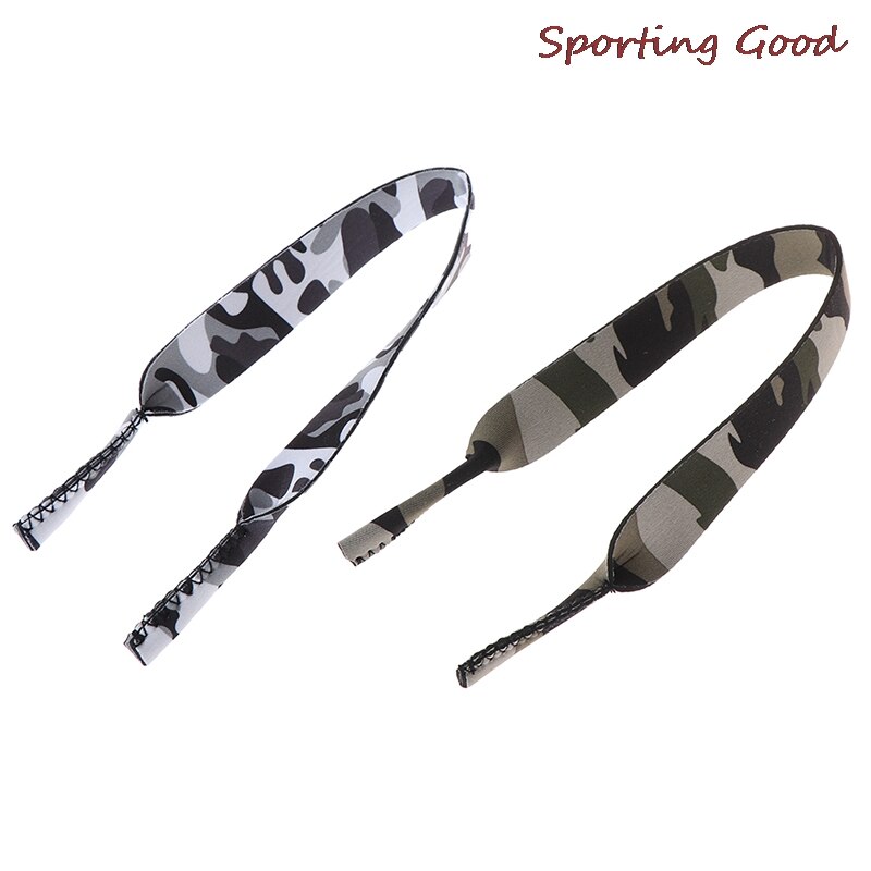 Lanière pour lunettes de soleil, motif camouflage, cordon de cou, sangle pour lunettes de sport, chaîne
