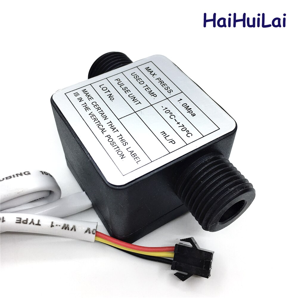OF-201 Hall effect NPN signal pulse output 1/2" Oval Gear Flow Meter Sensor