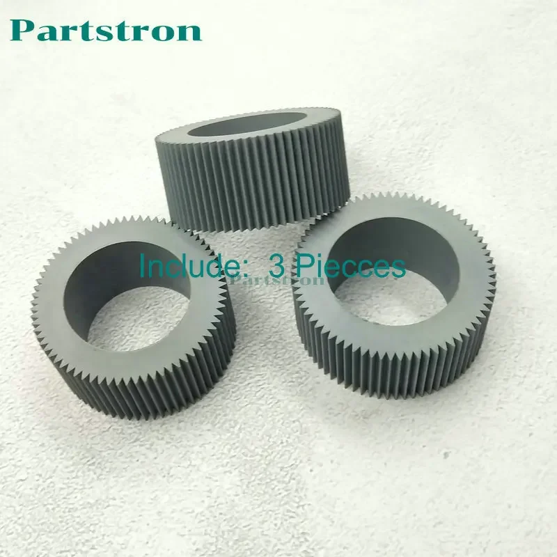 3 Stuks Pickup Rolband Rubber Roller Pickup 035-14303 Fit Voor Riso Ez 200 220 300 230 330 370 390 570 590