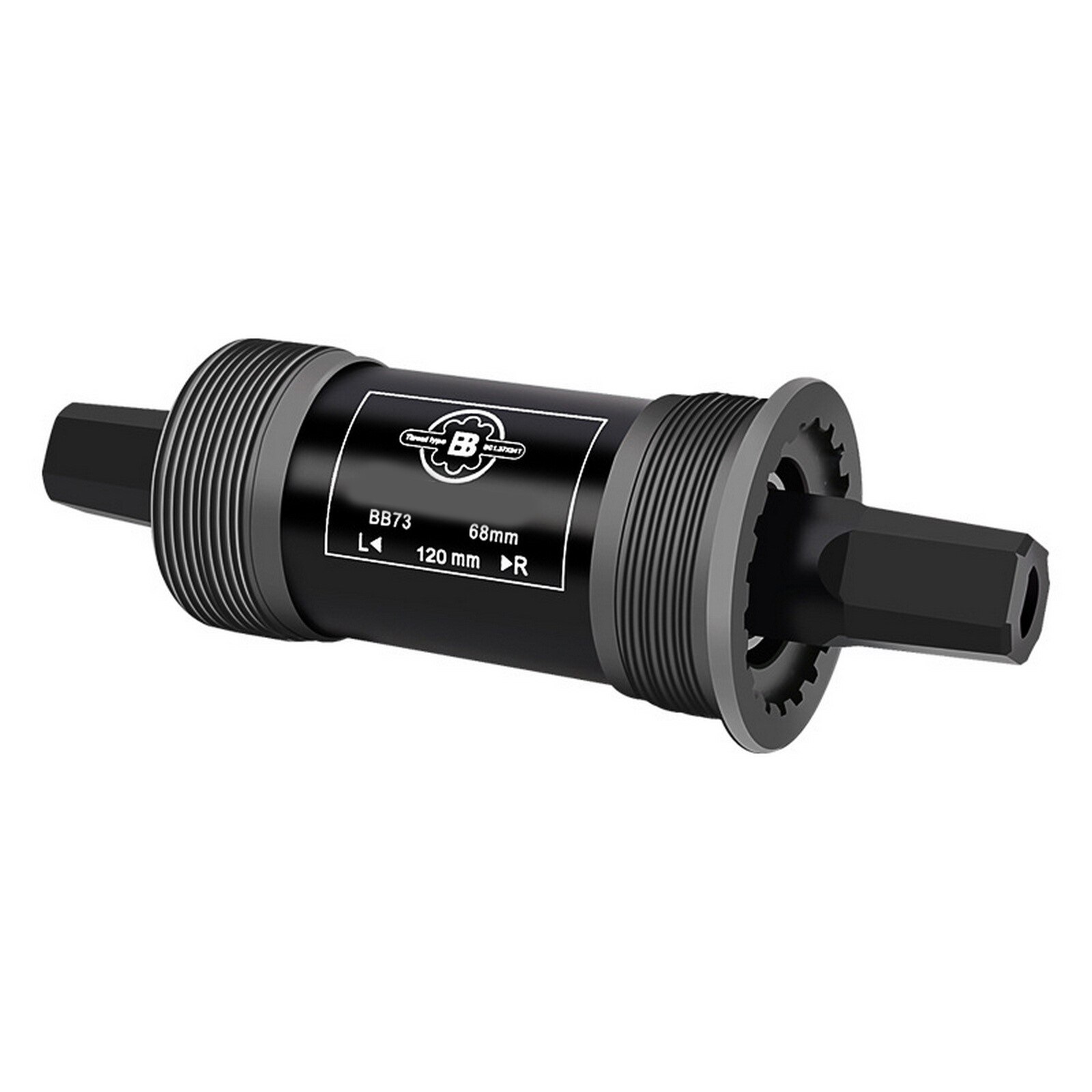 Vierkante Mtb Fiets Trapas 68Mm Fiets Vierkante Taper Schroefdraad Trapas Bb Voor Vierkante Tapered Crankstel
