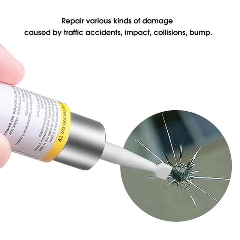 Auto Car Glass Repair Kit Auto Glass Scratch Crack Glass Car Tool Repair Diy Car Window Restore Repair Kit Resin Car Windsh V2R8