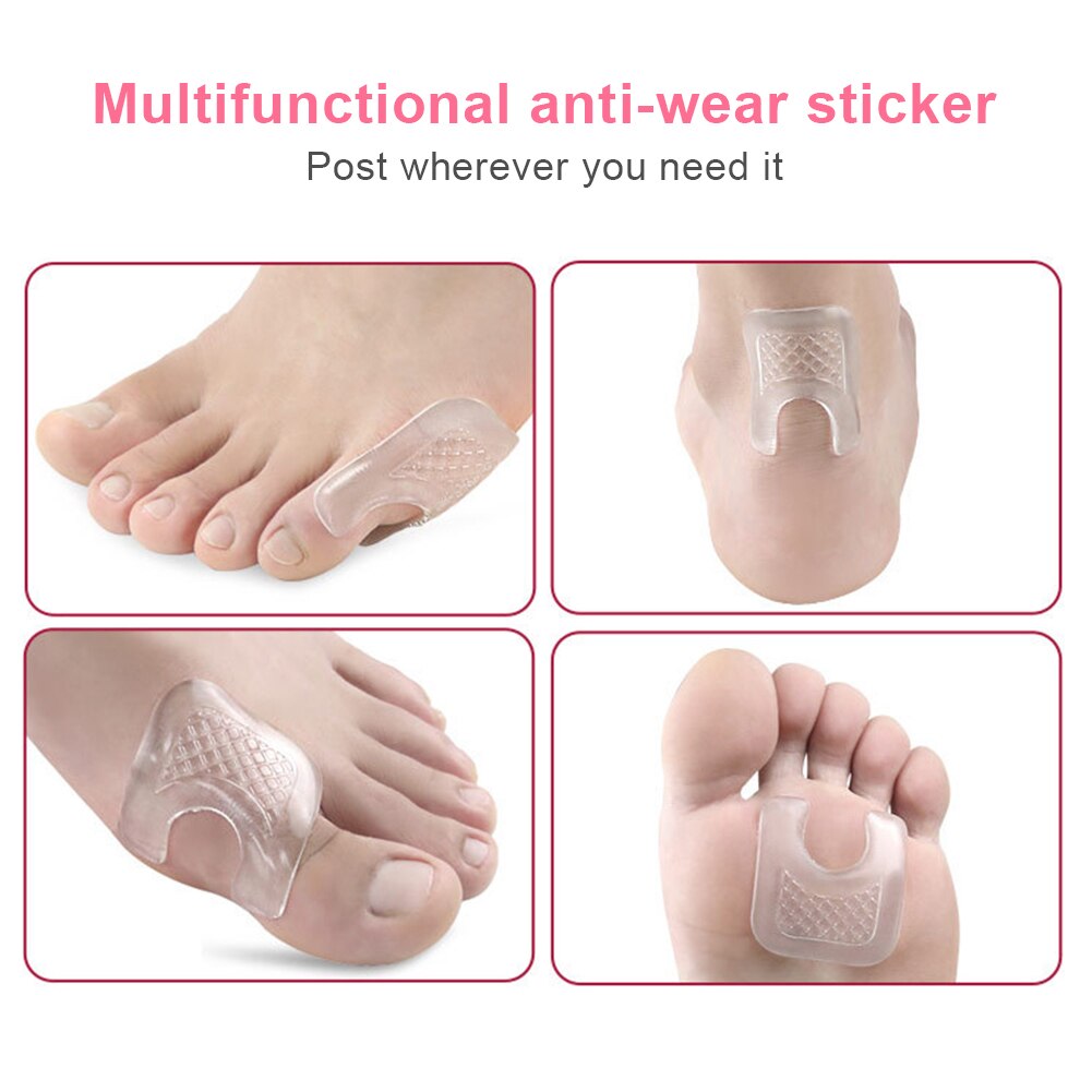 Almohadillas para el cuidado de los pies, almohadilla de Gel de Metatarsalgia, alivio rápido del dolor en el pie, 2/4 Uds.