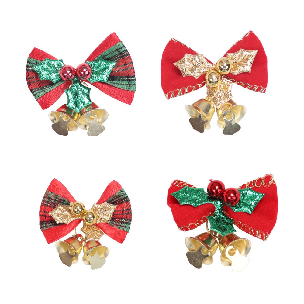 E-doo Kerstboom Decoraties Jingle Bells Ornament voor Thuis, Kerstboom, Deur, haard Opknoping Decoratie Klokken