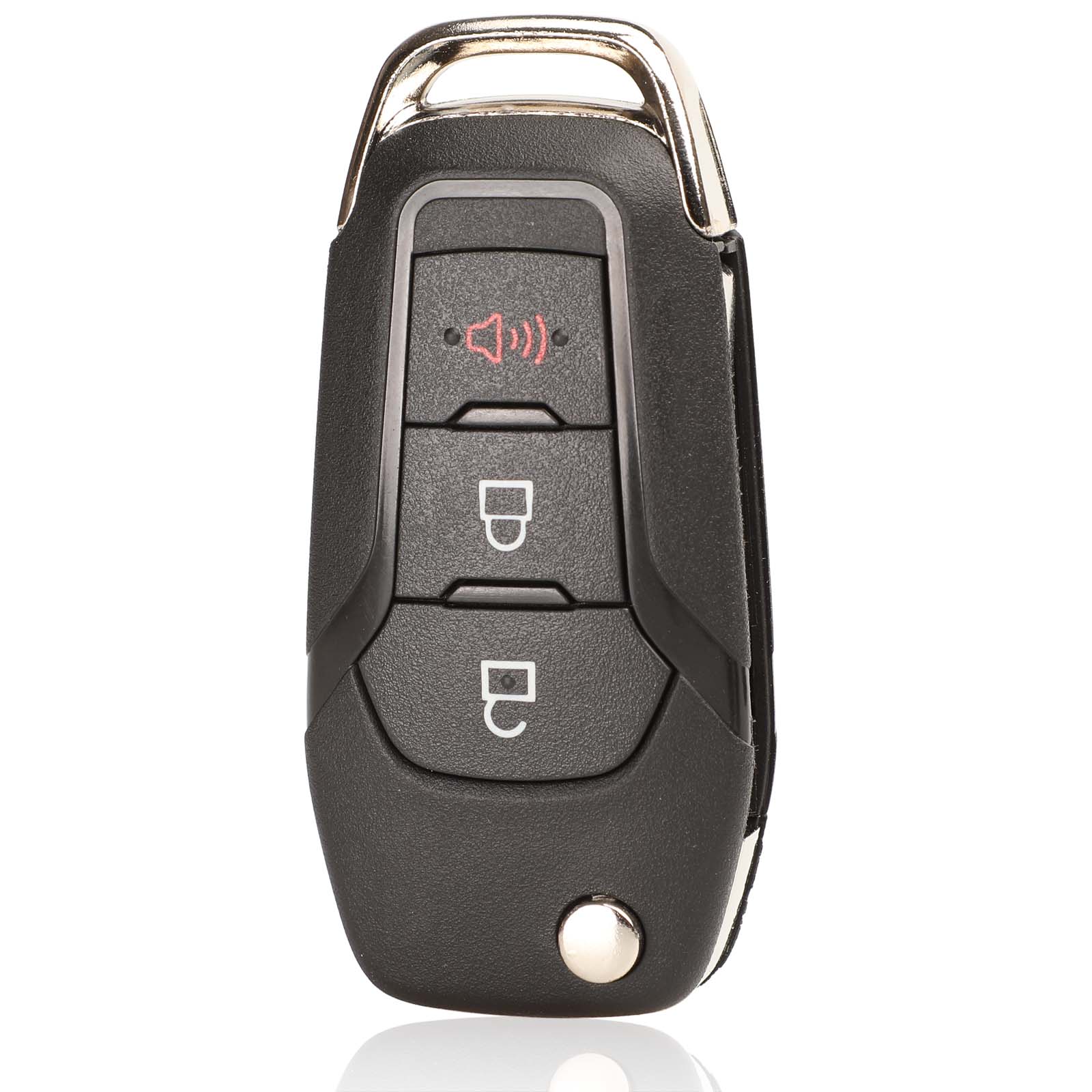 Bilchave 2/3/4 Buttons Remote Car Key Shell Case Fob For Ford F-150 F-250 F-350 Explorer Ranger KA Fiesta Mondeo: 3 Buttons A