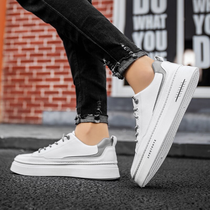 Zapatos de lona transpirables para hombre, calzado informal, versátil, para jóvenes, Tendencia de primavera, para verano,