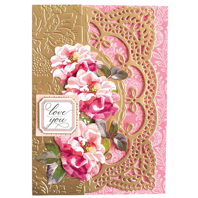 Festooned Retro Rectangle Frames Fancy Edges Christmas Border Metal Cutting Dies for DIY Scrapbooking Cards Crafts Dies