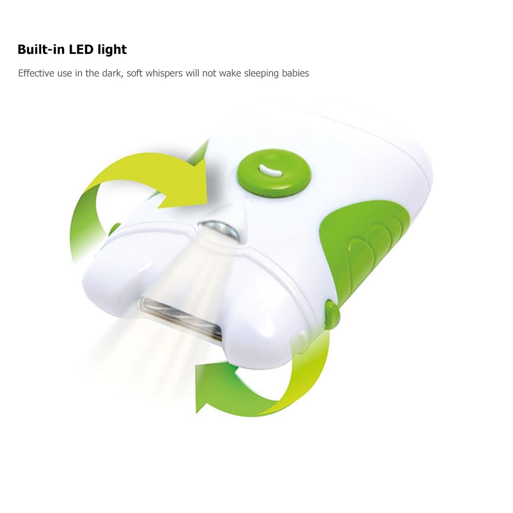 Toe Nail Cutting Machine with Light Electric Nail Clippers Finger Automatic Trimmer Safe Electric Nail Care Clipper