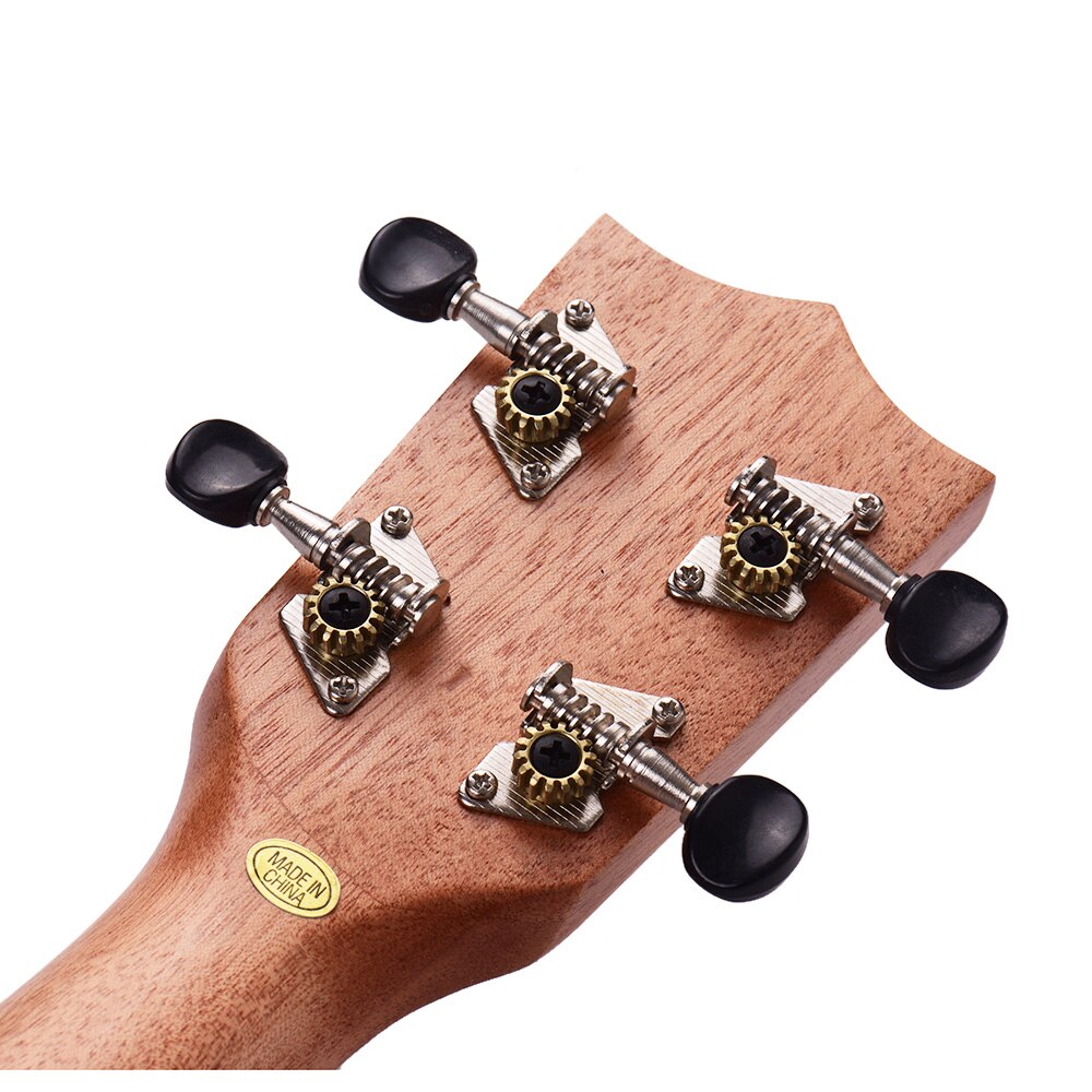21 Inch Ukelele Acoustic Soprano Ukulele Uke Sapele Wood Open Style Tuning Peg for Beginners Boys Girls Stringed instrument Part