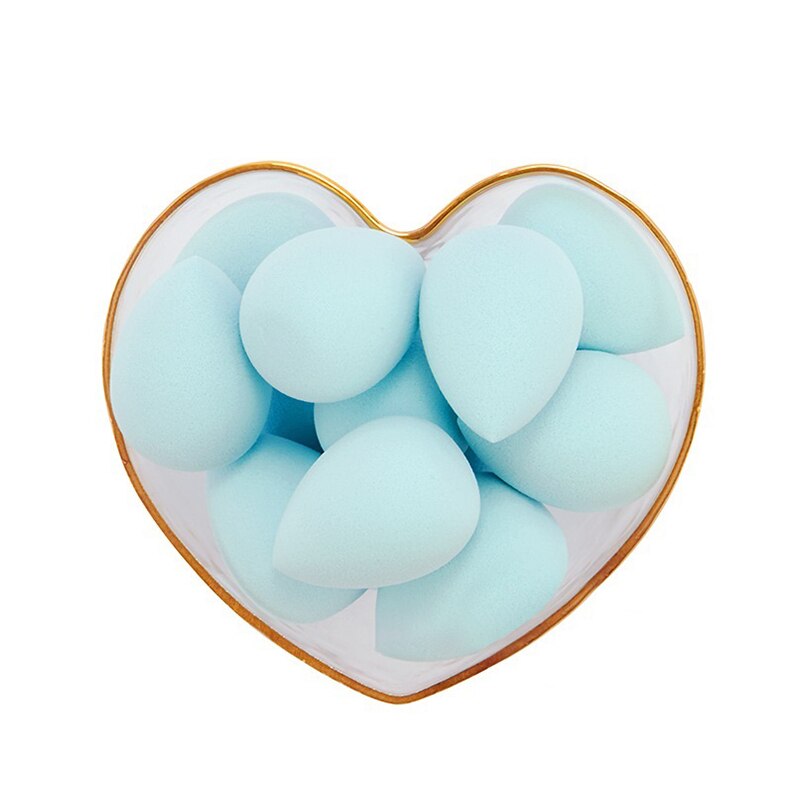 Mini Makeup Sponge Water Shape Makeup Soft Foundation Puff Concealer Mixed Cosmetic Makeup Sponge: 03