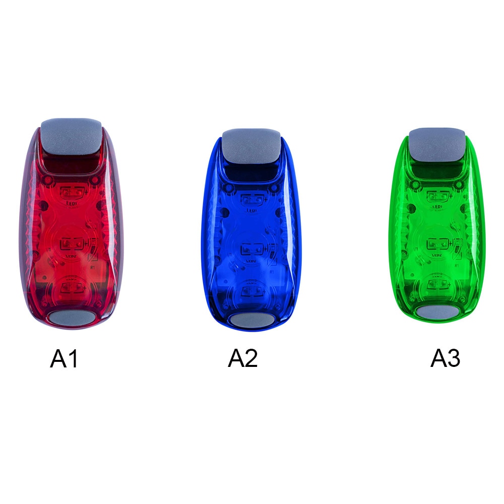 Multi-function LED Safety Light Clip On Strobe Running Lights for Runners Helmet Backpack Camping Walking Accessories