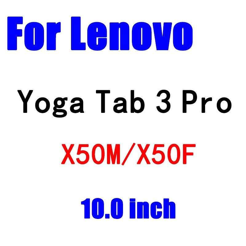 Protector de pantalla de vidrio templado para tableta Lenovo Tab 4, 10, 8 plus, TB-X304L, TB-X304F, TB-X704L, 3, 710L, 850F, Yoga Tab, X90, X90F