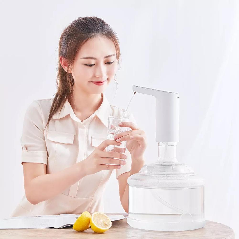 Xiaomi usb recarregável automático mini interruptor de toque bomba água dispensador elétrico sem fio com tds teste dispositivo bombeamento água