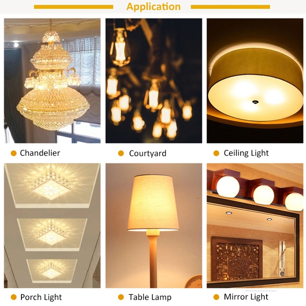 5-Piece GY6.35 Light Bulbs 12V 35W 50W 100W Crystal Clear Halogen Bulb 2 Pin T4 JC Bi-Pin Base G6.35 Capsule Bulb Dimmable 2700K