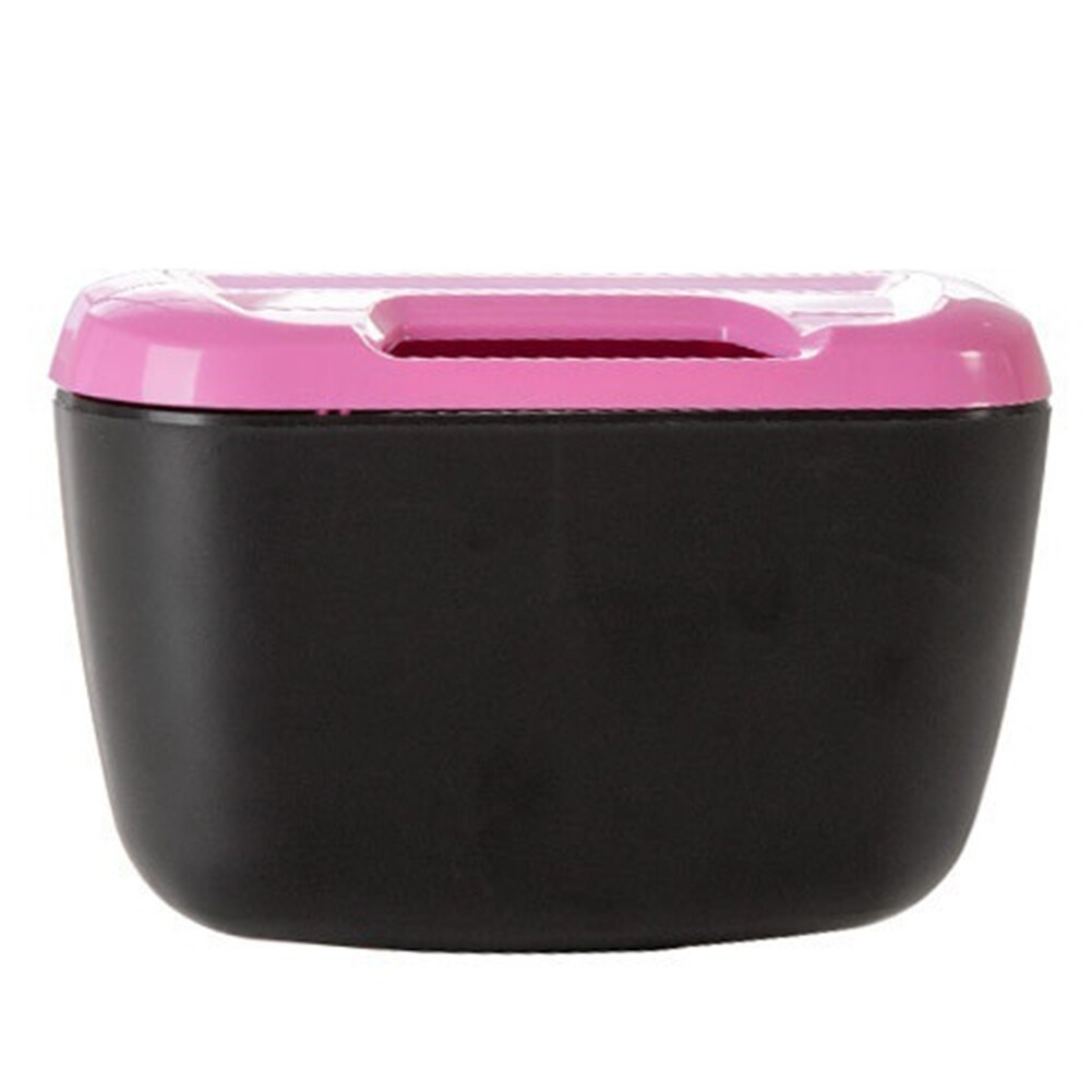 Voiture poubelle universelle voyage Auto voiture poubelle sac poubelle sac à ordures outil Mini Netss arrimage Portable voiture poubelle: Rose