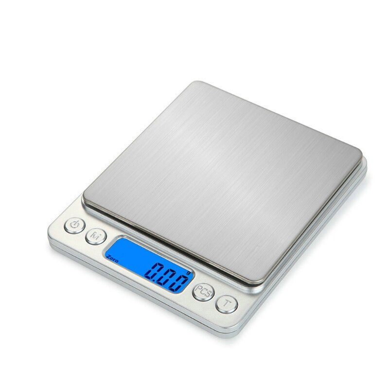 3000g/0.1g Electronic digital scales Balance scale 500g/0.01g LCD digital Scale 37MF